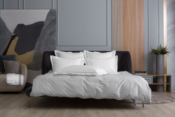 Наволочки 2шт 50х90 German Grass Аллюр с широким кантом (Alpine Ash Grey Allure)