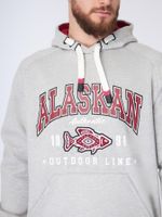 Толстовка Alaskan Promo Hoodie серый   M