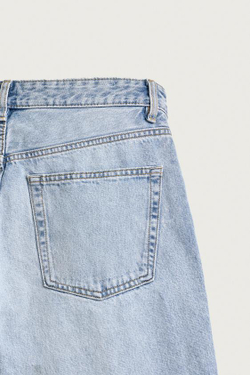 ZARA ДЖИНСЫ LOOSE FIT, ВЫЦВЕТШИЙ СИНИЙ