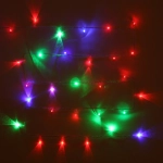 Гирлянда для дома с USB-зарядкой 3м 30 ламп LED, прозрач.провод, IP-20, Мультицвет