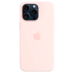 Силиконовый чехол с поддержкой MagSafe Apple Silicone Case для iPhone 15 Pro Max, Light Pink (Светло-розовый)