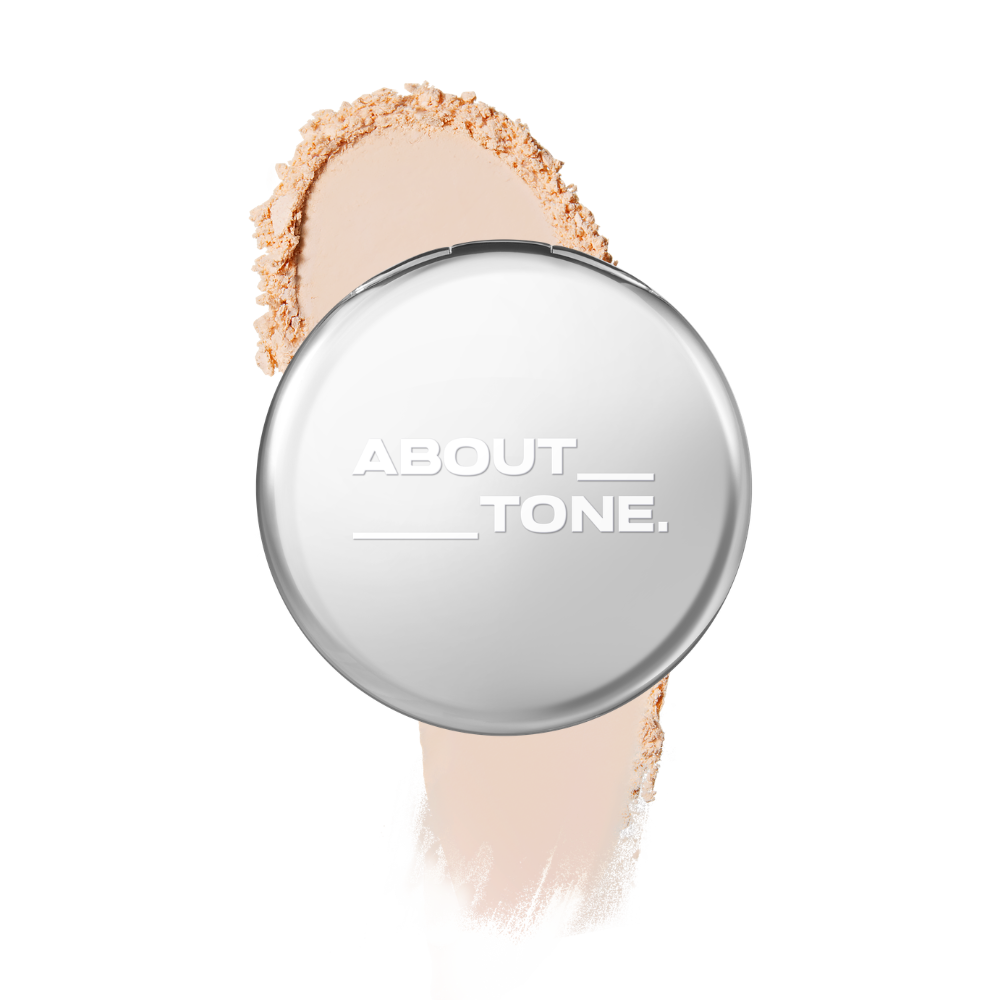 ABOUT TONE Blur Powder Pact - Компактная веганская пудра для лица
