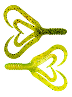 Твистер Helios Credo Four Tail 3,35"/8,5 см Cola 10шт. (HS-20-045)