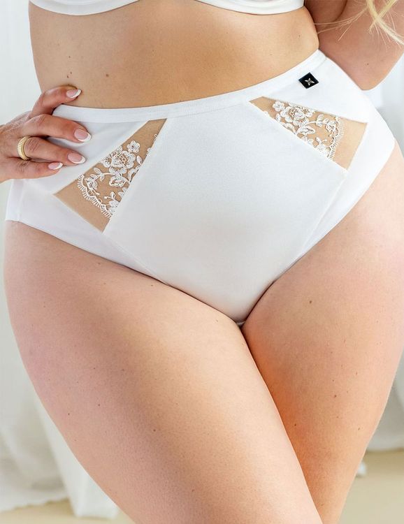 Трусы Kris Line PROMISE слипы High Waist (молочный)