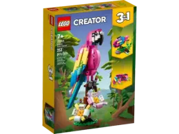 Конструктор LEGO Creator 3in1 31144 Экзотический розовый попугай, 3в1