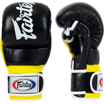 Перчатки MMA Fairtex FGV18 Black/Yellow
