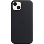 Кожаный чехол с поддержкой MagSafe Apple Leather Case для iPhone 13, Midnight (Темная ночь)