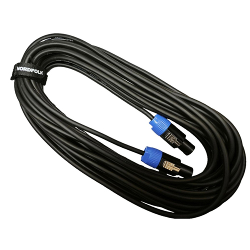 Nordfolk NSC015/15M кабель акустич SpeakON <=> SpeakON, Ø 6 мм, 2 х 1,5 мм, 15 м