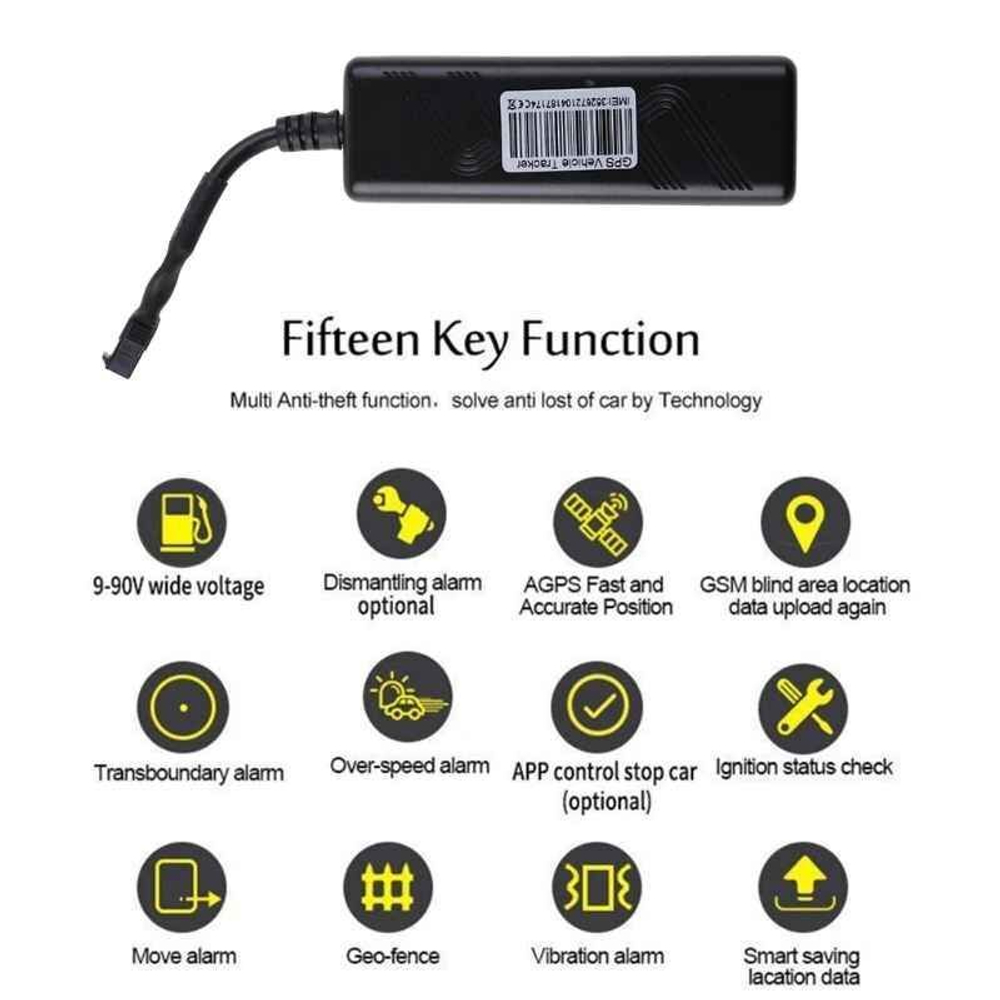 GPS-трекер GSM для электросамокатов (9-90V)