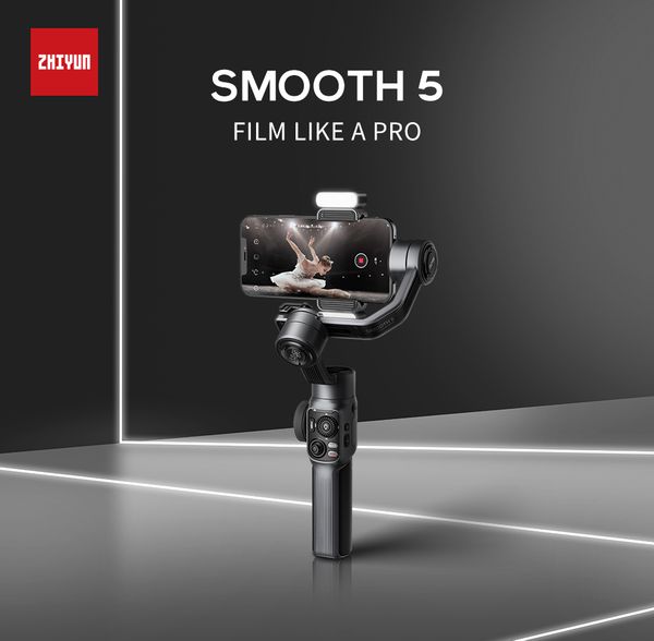Zhiyun Smooth 5 - профессиональный стабилизатор для смартфонов