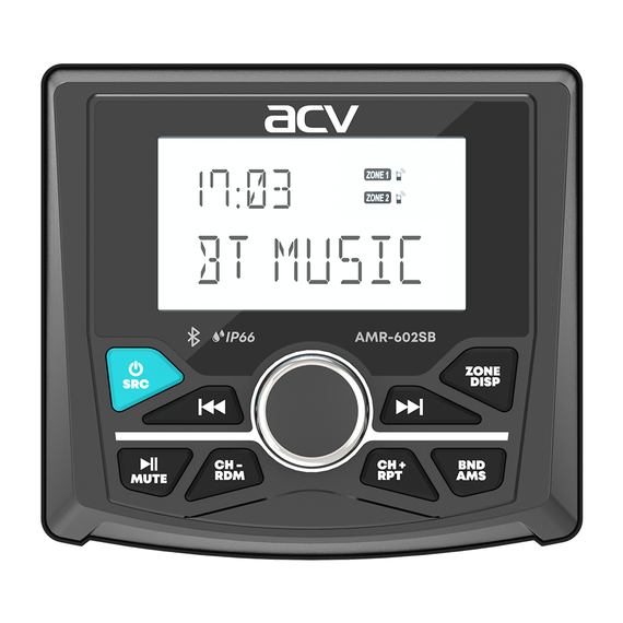 ACV AMR-602SB черный