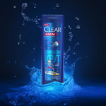 Clear 380мл. Шампунь муж. Icy Ocean п/перх.,увлаж. д/жирн.волос ментол