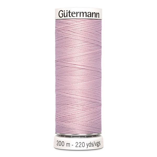 Нитки универсальные Gutermann Sew-all 100 (200 метров), 5 кат. | 662 пыльно-розовый
