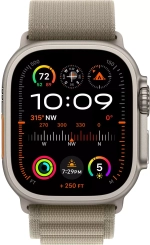 Умные часы Apple Watch Ultra 2 49 мм Titanium Case GPS + Cellular, Olive Alpine Loop L