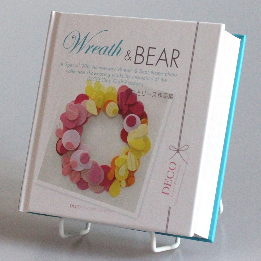"Венки и медведи" из полимерной глины Claycraft by DECO. Wreath and Bear.
