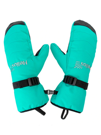 Варежки Helios женские ZABAVA, AQUA GREEN/BLACK (T-HS-Z-M-GB)