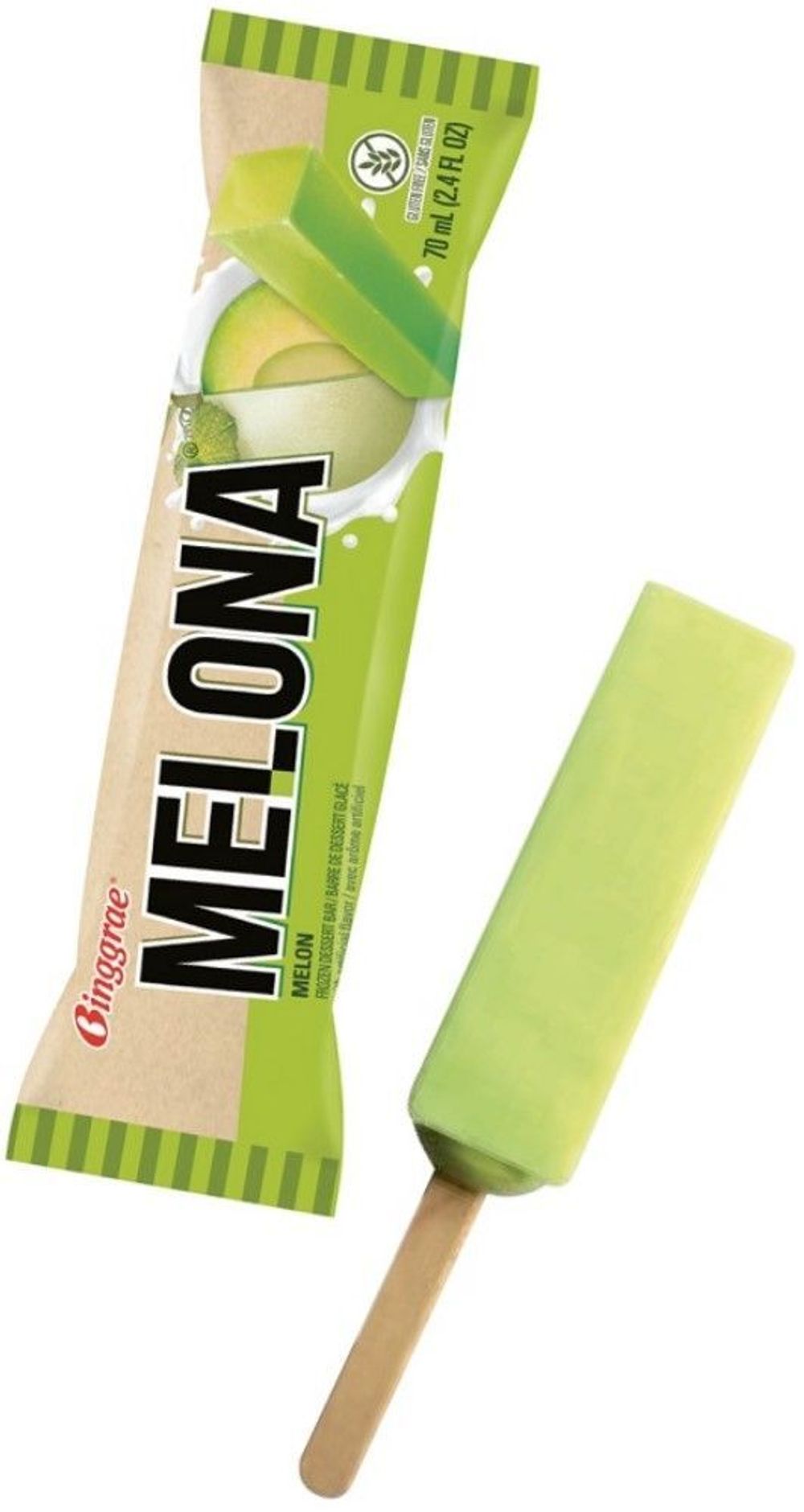 Мороженое Melona Спелая дынька