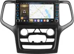 Магнитола для Jeep Grand Cherokee WK2 2013-2021 (взамен 5" экрана) - Kuberg EW-9176-1 (кнопки и крутилки), Android 12, Быстрая, CarPlay, 4G SIM-слот