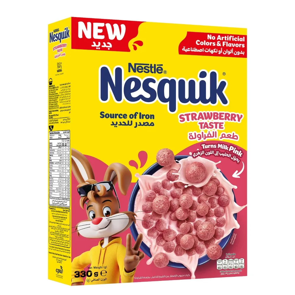 Завтрак Nesquik Strawbetty (Клубника) 300г