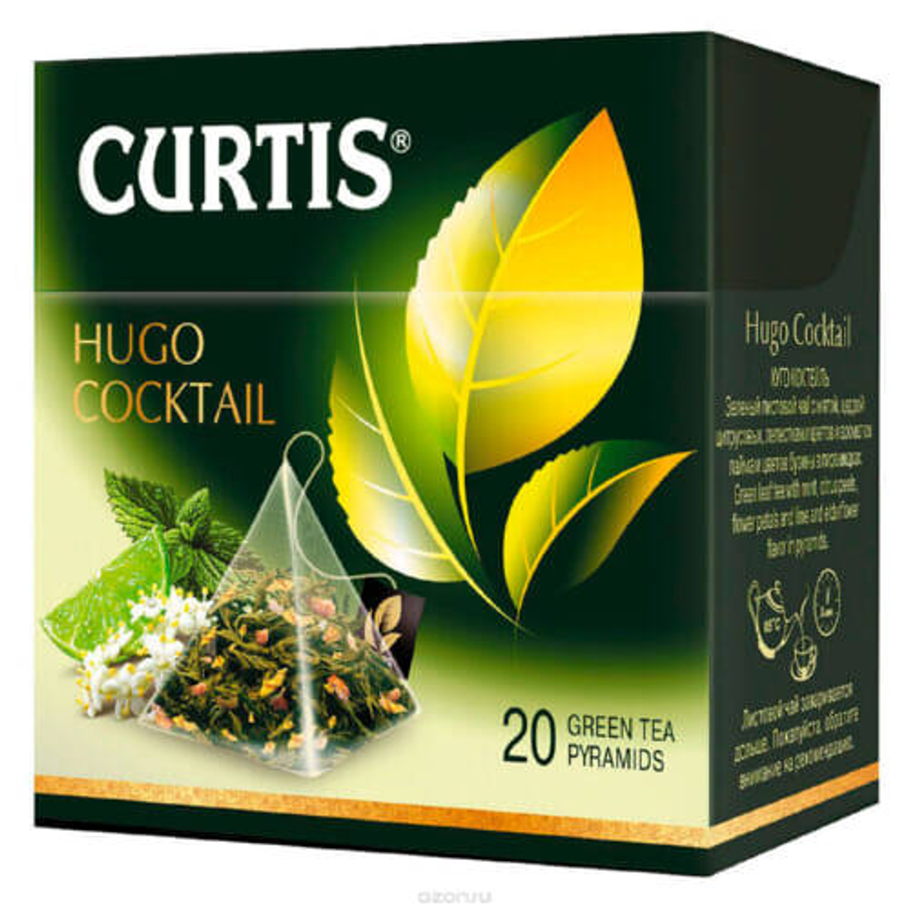 Чай в пирамидках Curtis Hugo Cocktail 20 шт