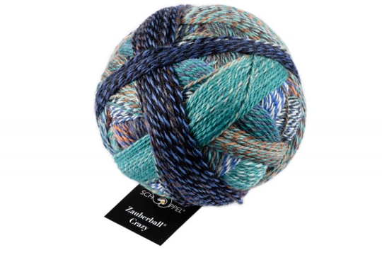 Пряжа Crazy Zauberball (2395/Камуфляж), 420м/100гр