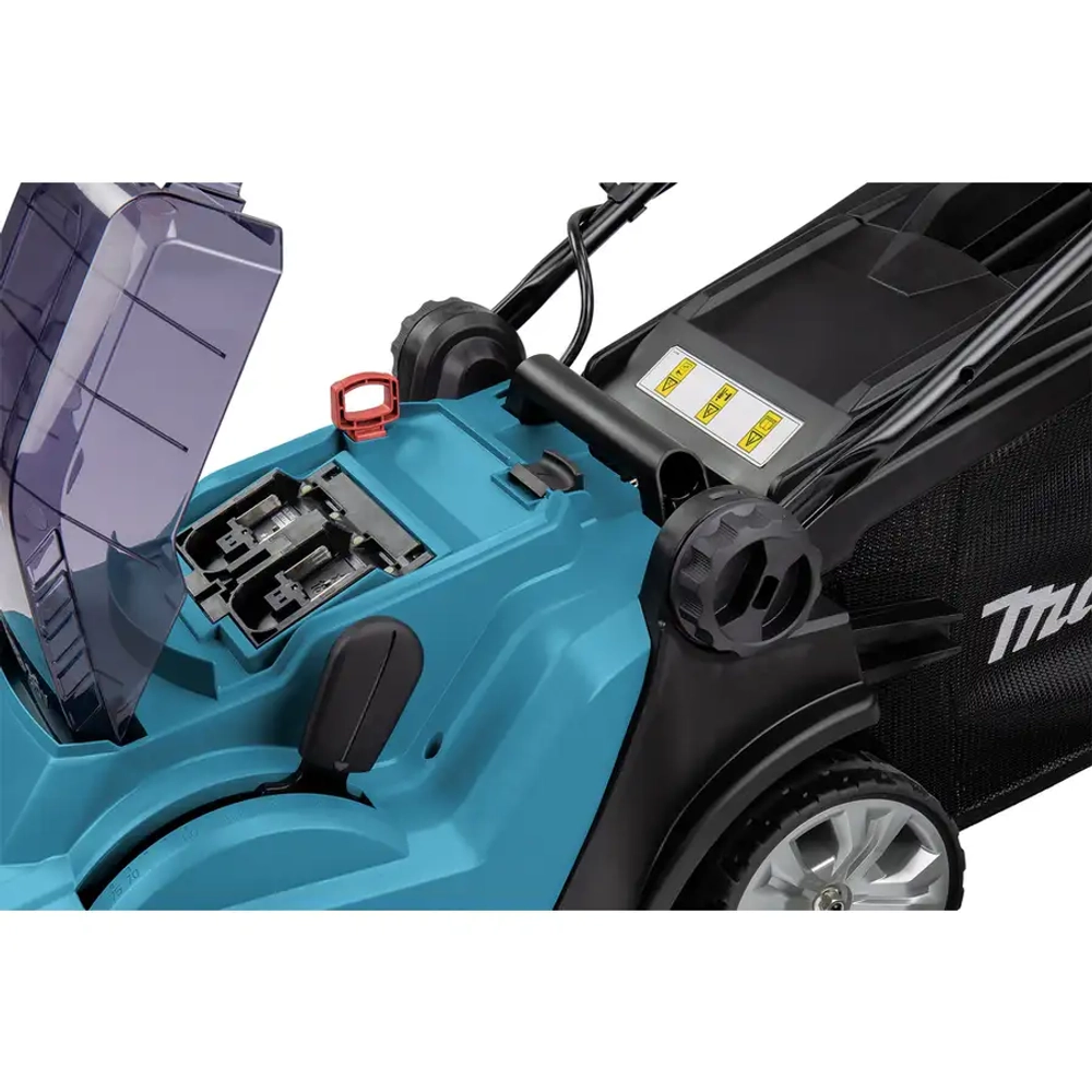 Газонокосилка аккумуляторная DLM382CM2 + фитнес-браслет PGH-190210 Makita SET014