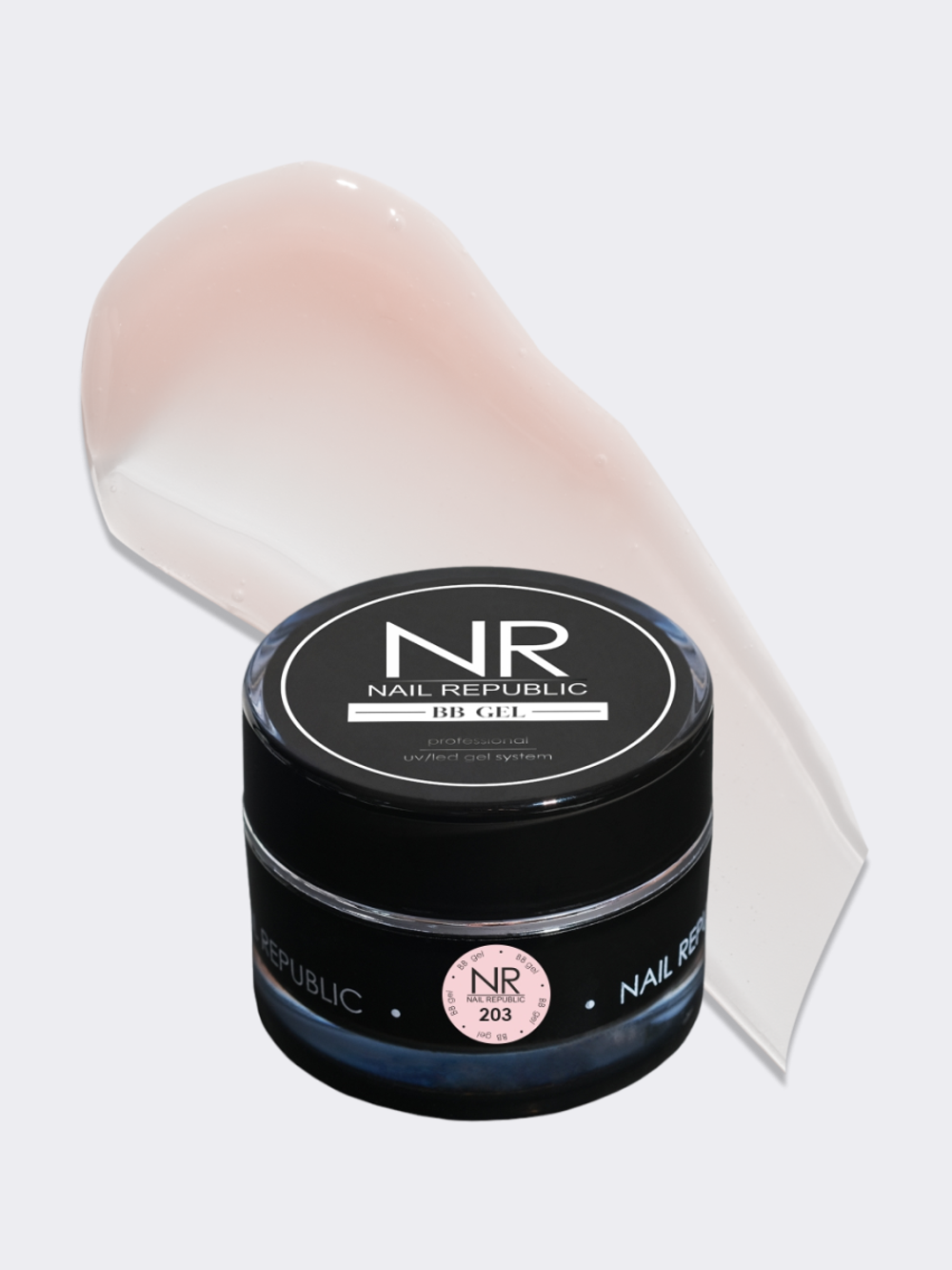 NR Gel BB Classic - Гель для моделирования №203 телесный, 30 гр