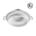 370781 SPOT NT21 595 белый Светильник встраиваемый влагозащищенный IP44 GU10 9W 220V WATER