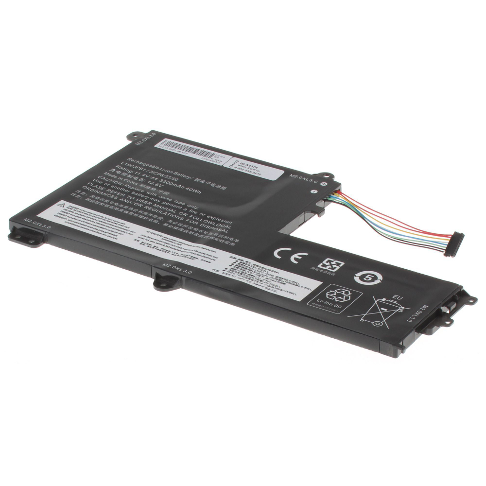 Аккумулятор iBatt 3500mAh для ноутбука Lenovo IdeaPad Flex 4 15 (L15M3PB0) Type 2