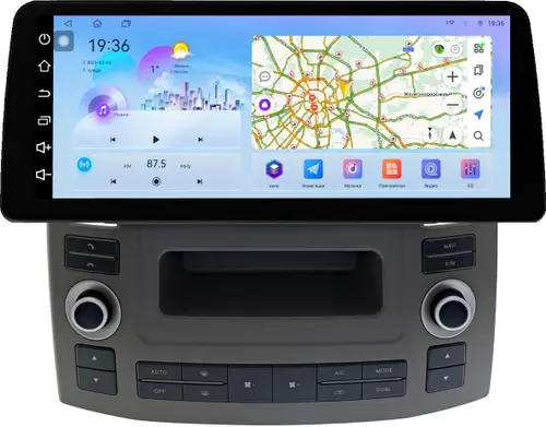 Магнитола для Infiniti FX35, FX45 S50 2006-2008 - FarCar S500+TS10 монитор 12.3" 2K QLED на Android 14, Быстрая, CarPlay, 4G SIM-слот