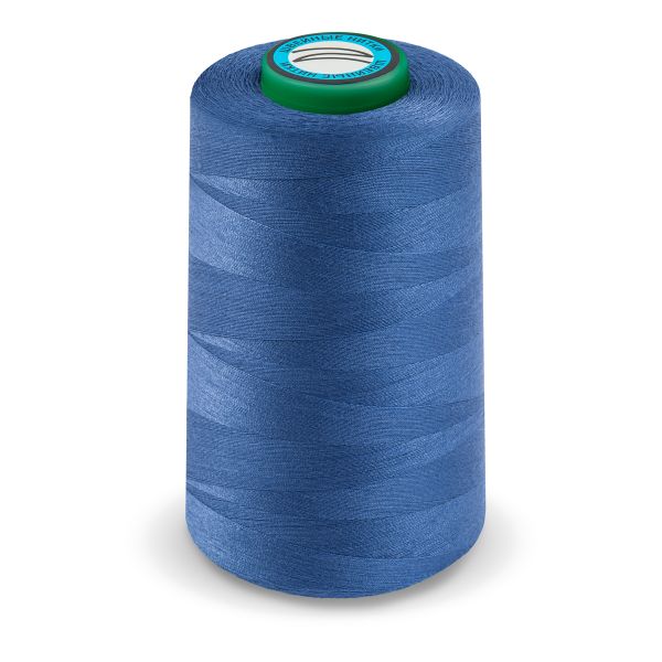 Нитки универсальные Nitka 40/2, 4570 м (5000 ярд) / 1 кат., 286 св.синий
