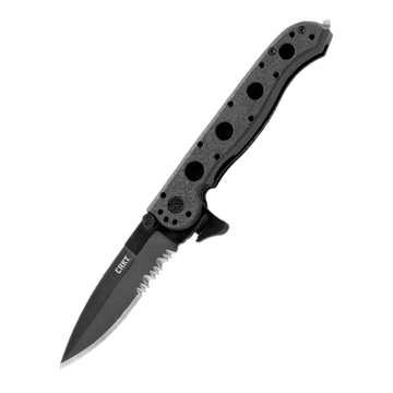 Складной нож CRKT M16-13ZLEK BY KIT CARSON c клинком из стали AUS-8, рукоять GRN