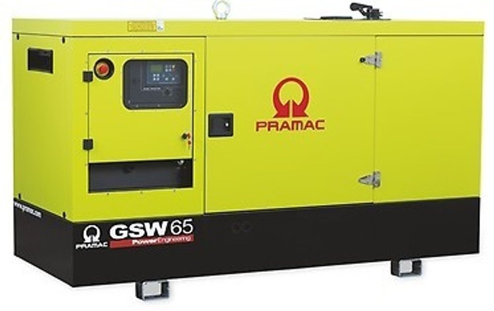 Дизельный генератор Pramac GSW 65 I в кожухе Дизельный генератор Pramac GSW 65 I в кожухе