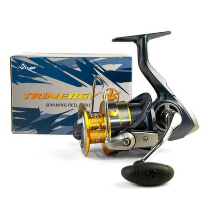 Катушка безынерционная Stinger Trinergy NS 3510 (3500, 8+1BB, мет. шпуля)
