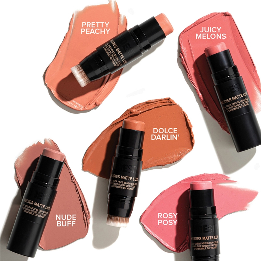 Nudestix Nudies Matte Lux - Многофункциональный косметический продукт для макияжа глаз, губ и лица. оттенок Nude Buff, 7 g