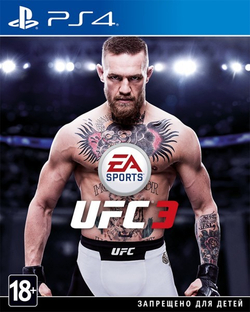 UFC 3 Стандартное издание (диск для PS4, интерфейс и субтитры на русском языке)