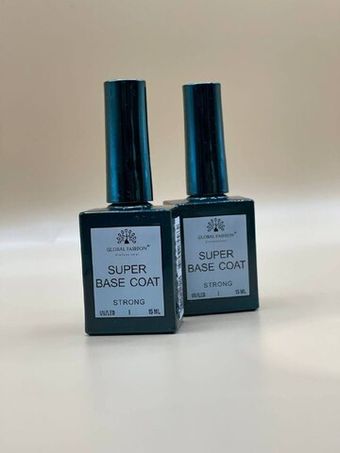 БАЗА ДЛЯ НОГТЕЙ SUPER STRONG BASE COAT, GLOBAL FASHION, 15 МЛ NEW
