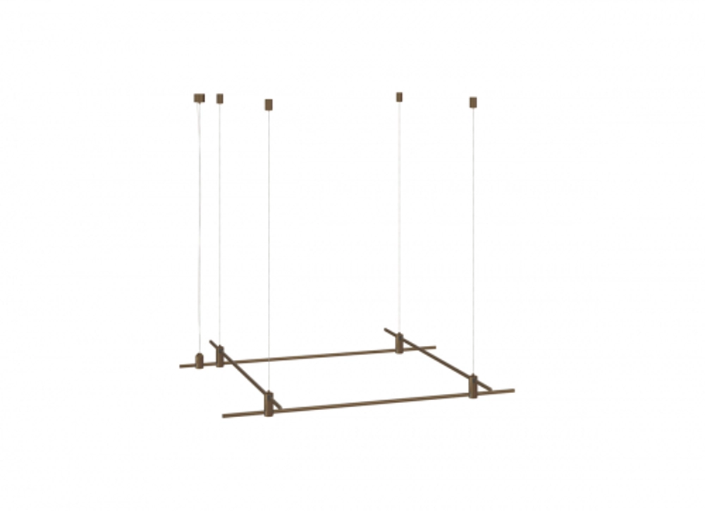 Donolux Magnet Modular System «CODE 1.2»,  L1000хL1000хH95-3000 мм (высота регулируется),  DC24V,  подв