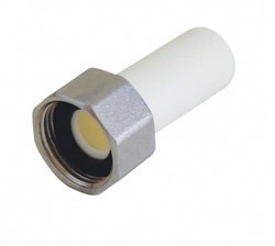 Штуцер с гайкой ВР KALDE 25x1"