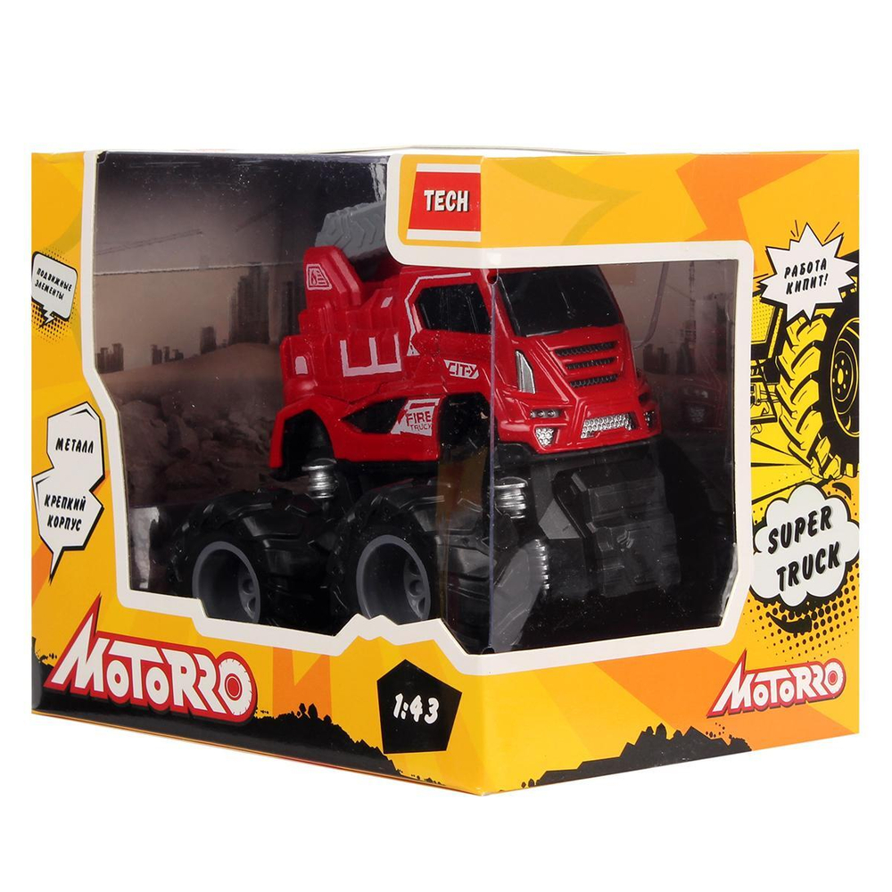 Модель ин. мет. 1:43 Big Foot, серия Tech 23207M (Motorro)
