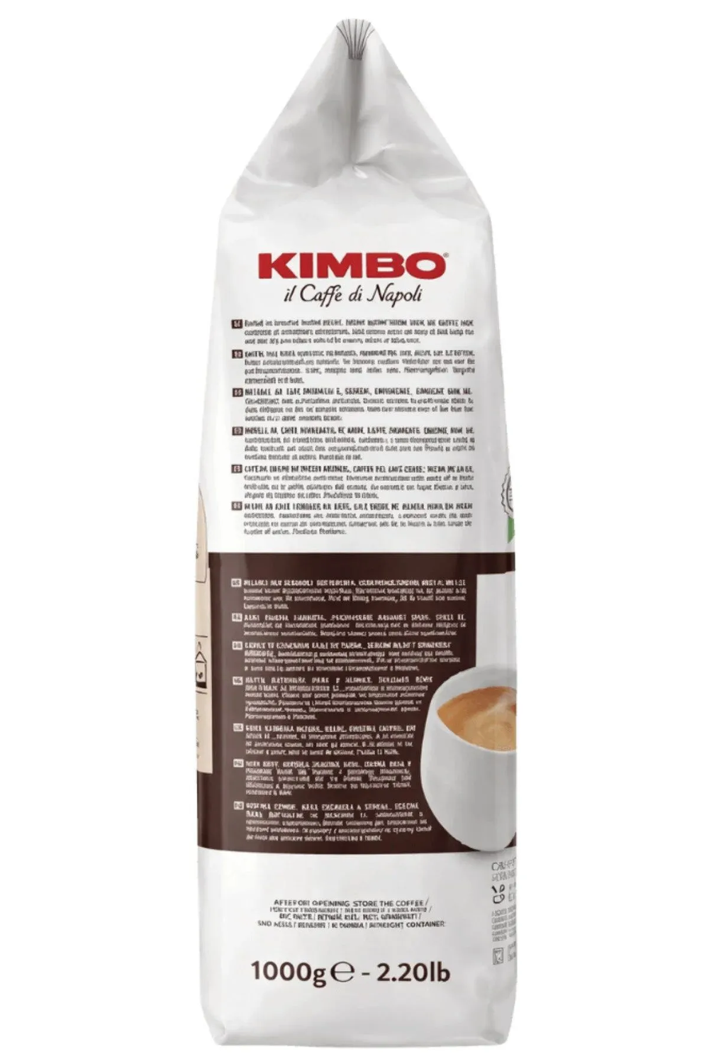 Кофе в зернах Kimbo Espresso Crema Intensa, 1 кг (Кимбо)
