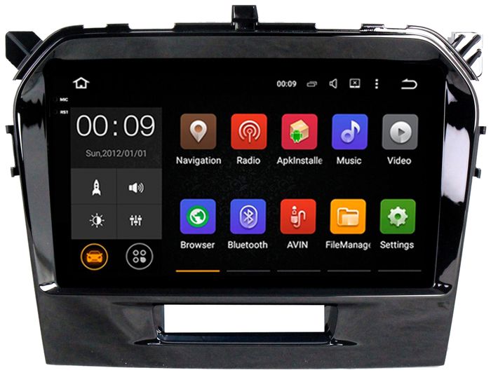 Магнитола для Suzuki Vitara 2015+ - AIROC 2K RX-3504 Android 13, Быстрая, QLed+2K, CarPlay, SIM-слот