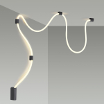 Настенно-потолочный светодиодный светильник Odeon Light CORDA 4391/30CL