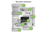 Готовая гостиная Woodville Бертелена дуб крафт серый, серый графит