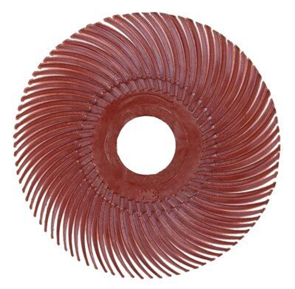 Круг Bristle BB-ZB  тип С, P220, красный, 150 мм, № 33057,40 шт./уп.