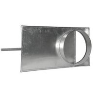 Шибер (задвижка) d=450 оцинк. сталь