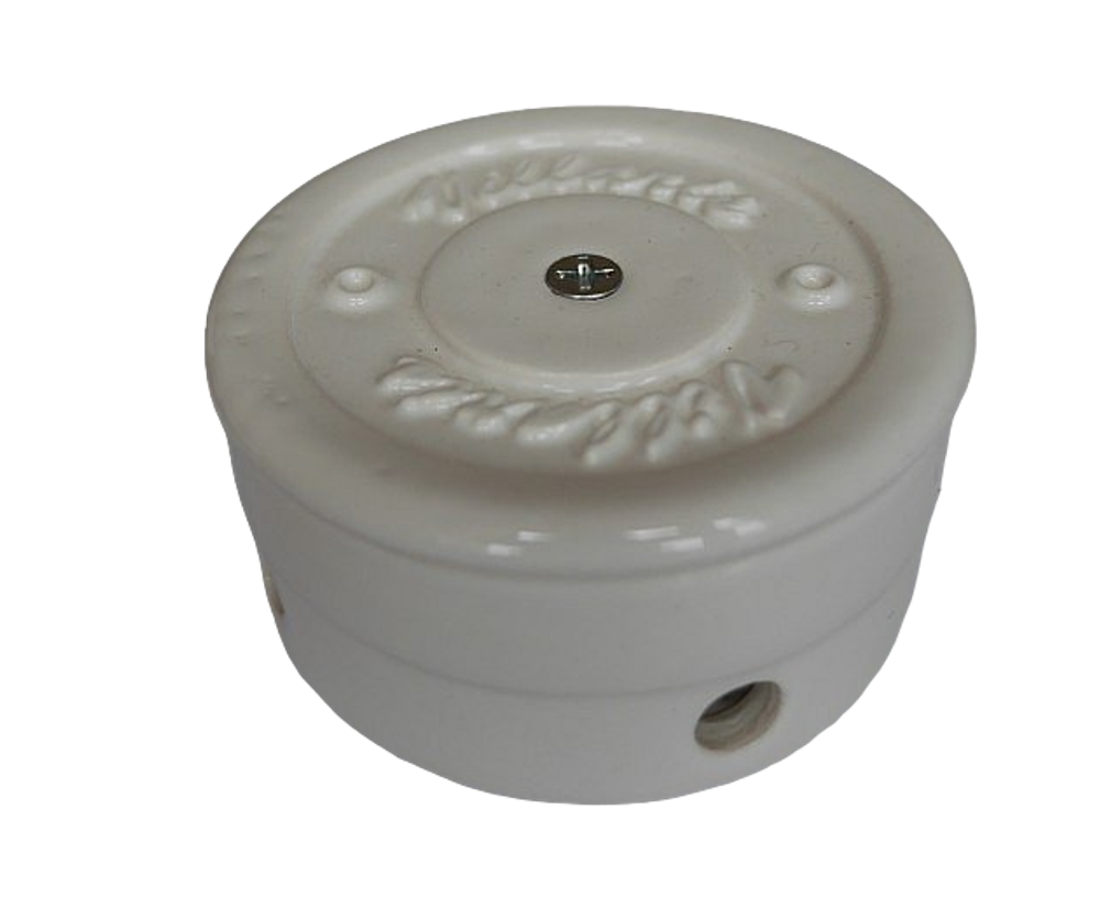 Распаячная коробка Белая D70 Villaris 2120001 / Ø 70 мм