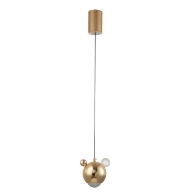 Светильник подвесной Crystal Lux AMIGO SP LED GOLD 1080/201