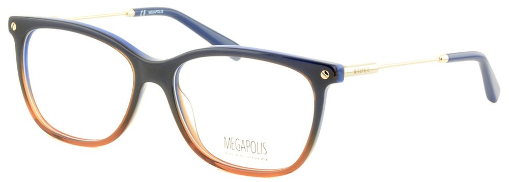 Оправа для очков Megapolis 605 Blue с футляром