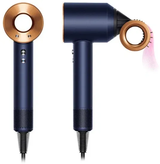 Фен Dyson Supersonic HD15, синий/медный (Prussian blue/Copper)